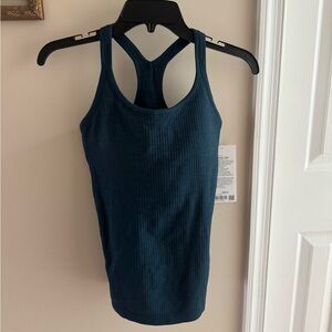 Lululemon Ebb to Street Tank in Indochine Blue